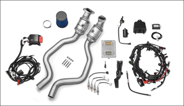 345 EC Crate Hemi 50 State Legal Engine Installation Kit - Click Image to Close